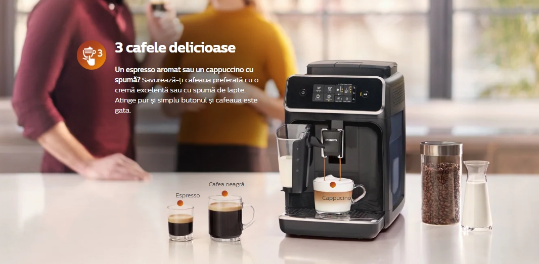 Espressor automat Philips Seria 2000 LatteGo EP2235 40 evoMAG