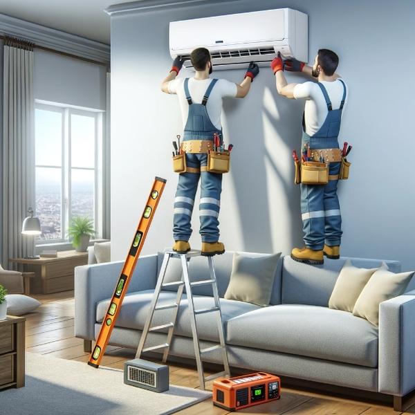 pret montaj aer conditionat 18000-24000 BTU fara kit instalare aer conditionat inclus, 3-5 zile lucratoare, 1010,99 lei