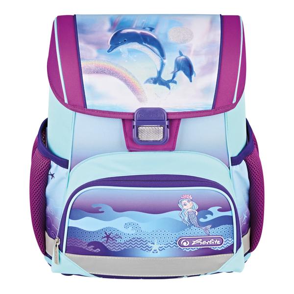 Ghiozdan neechipat Herlitz Loop motiv Ocean in Heaven, dimensiune 37 x 31 x 22 cm