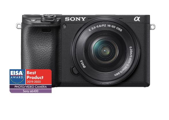 foto Mirrorless Sony Alpha A6400 cu obiectiv SELP1650 16-50 mm