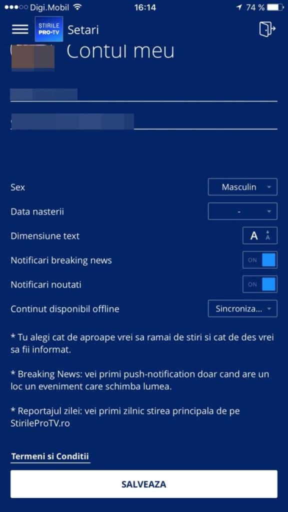 Cum sa instalezi aplicatia proTV online