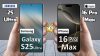 iPhone 16 Pro Max vs Samsung S25 Ultra review baterie