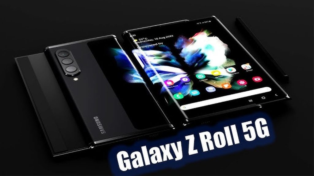 Samsung Galaxy Z Roll 5G display