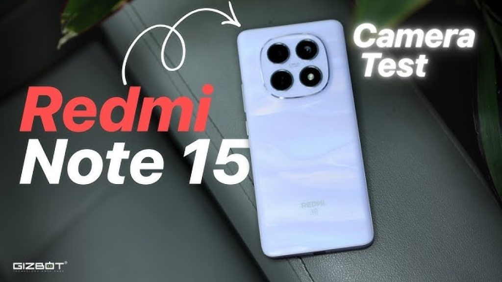 Redmi Note 15 camera