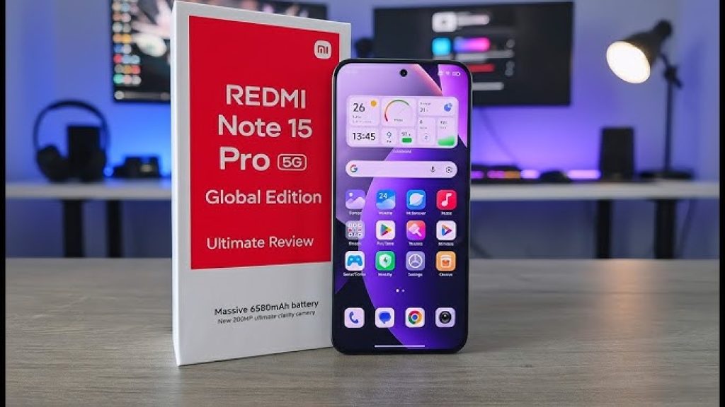Redmi Note 15 ecran amoled 
