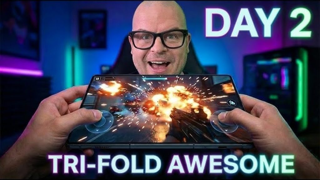 Samsung Galaxy Z Trifold camera foto