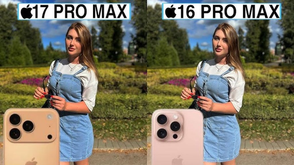 video iphone 17 pro vs 16 pro