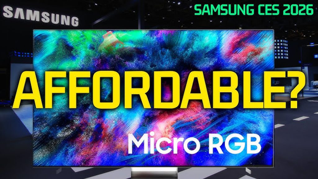 Samsung Micro RGB vs LED vs Mini-LED