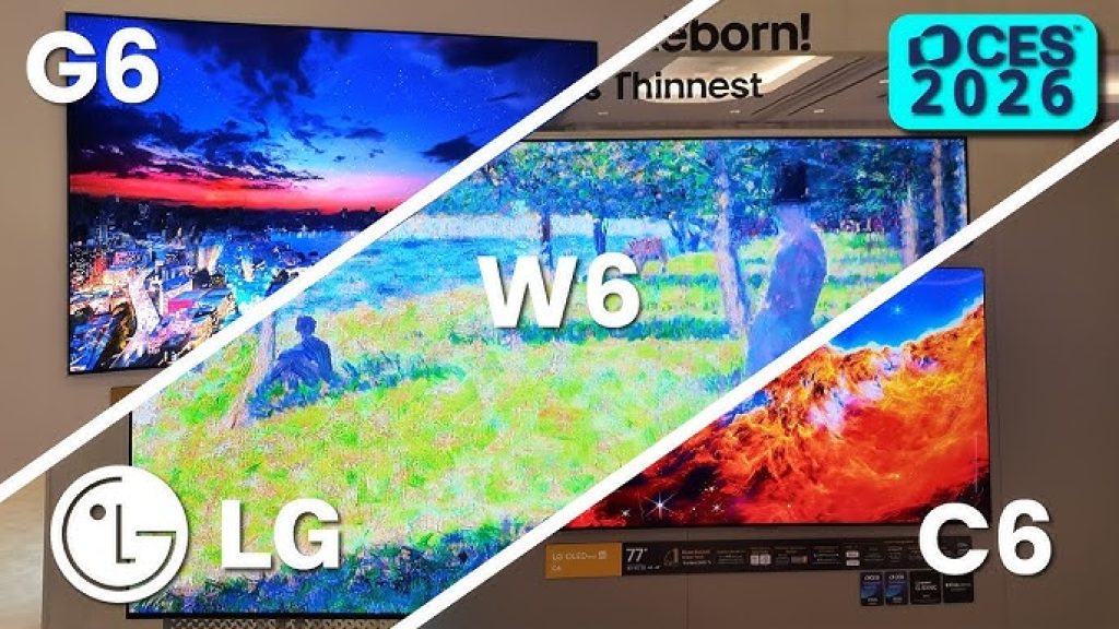 LG OLED evo W6 data de lansare