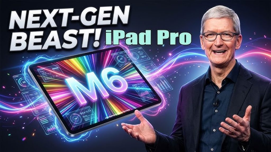 lansarea noului iPad Pro M6