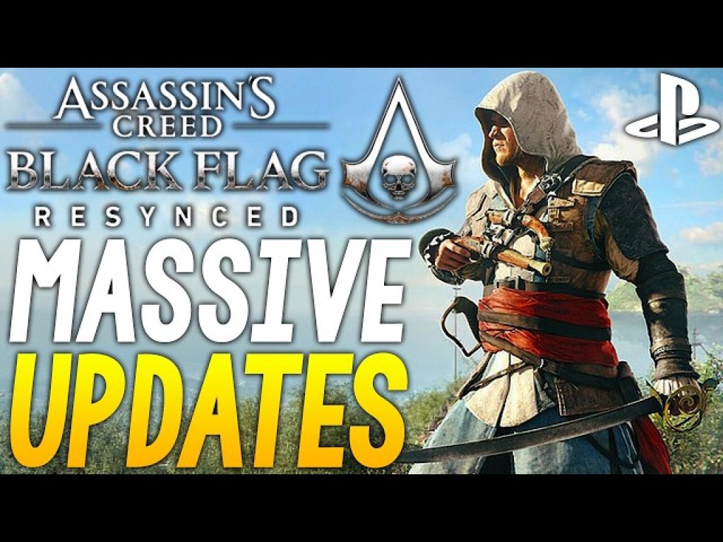 Black Flag vs assassins creed black flag resynced