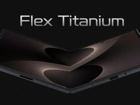 telefoane pliabile Samsung cu Flex titanium