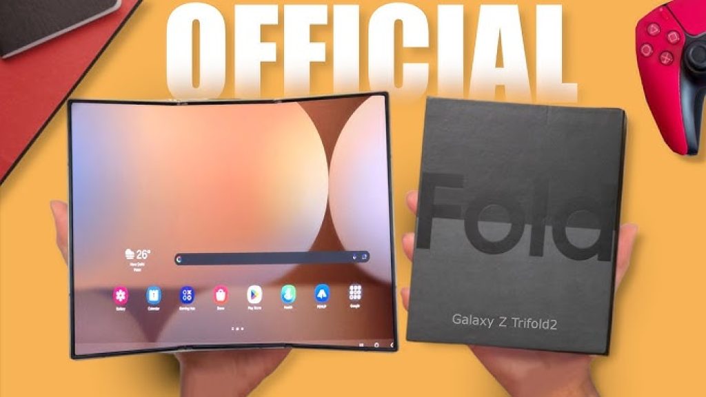 Z TriFold 2 ecran intern OLED