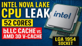 Intel Nova Lake generatia 4 data de lansare
