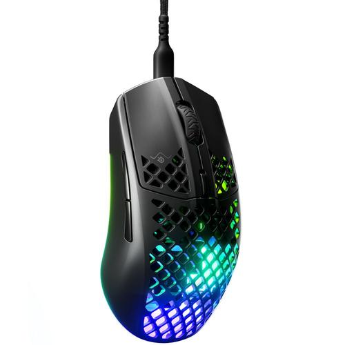 Mouse Gaming SteelSeries Aerox 3, iluminare RGB, USB (Negru)