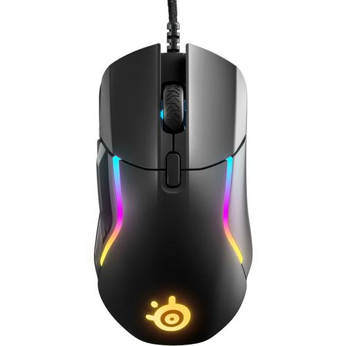 Mouse Gaming SteelSeries Rival 5, USB, iluminare RGB (Negru)