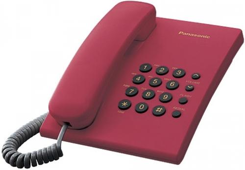 Telefon Fix Panasonic KX-TS500FXR (Rosu)