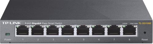 Switch TP-Link Smart TL-SG108E, 8 porturi title=Switch TP-Link Smart TL-SG108E, 8 porturi