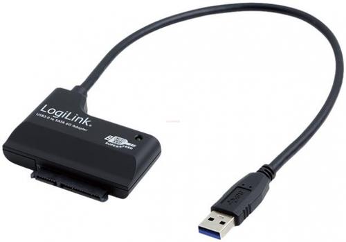 Adaptor LogiLink USB 3.0 - SATA III, cu alimentare externa