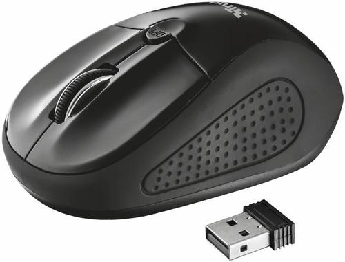 Mouse Wireless Trust Primo (Negru) evomag.ro