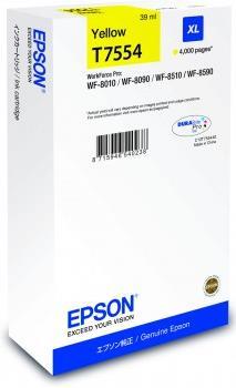Cartus cerneala Epson T7554 XL, aprox. 4000 pagini (Galben) Epson imagine noua 2022