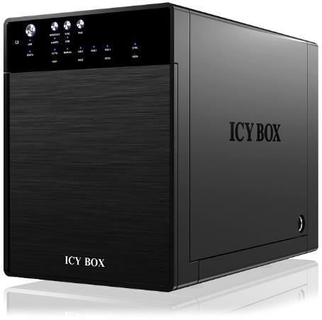 HDD Rack RaidSonic Icy Box, 4x 3.5inch evomag.ro