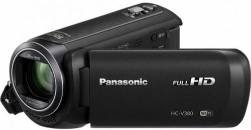 Camera Video Panasonic HC-V380EP-K, Full HD, Zoom optic 50x (Negru)
