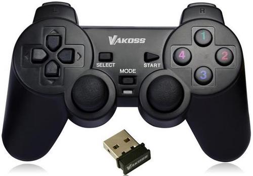 Gamepad VAKOSS GP-3925BK (PC) imagine noua
