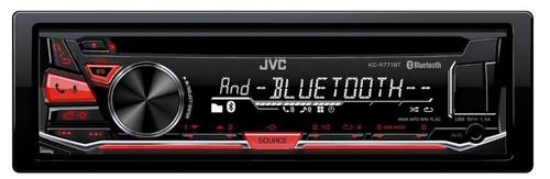 Radio CD auto JVC KDR771BT, 4 x 50W, USB, AUX, Bluetooth (Negru)