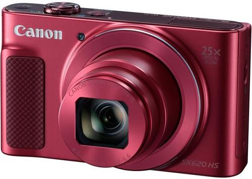 Aparat Foto Digital Canon PowerShot SX620 HS, 20.2MP, Filmare Full HD, Zoom optic 25x (Rosu)