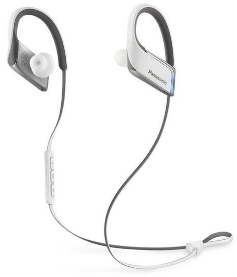 Casti Alergare Panasonic RP-BTS50E-W, Bluetooth, Microfon (Alb)