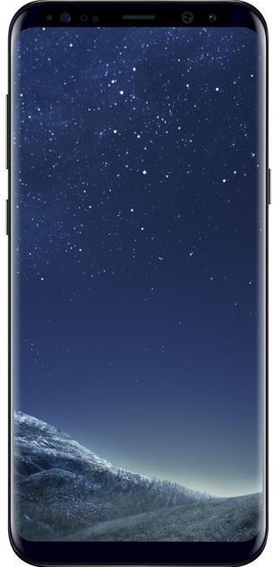 Telefon Mobil Samsung Galaxy S8 Plus, Procesor Octa-Core 2.3GHz / 1.7GHz, Super AMOLED Capacitive touchscreen 6.2inch, 4GB RAM, 64GB Flash, 12MP, 4G, Wi-Fi, Android (Midnight Black)