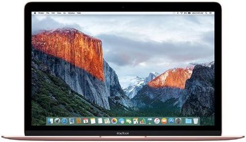 Laptop Apple The New MacBook 12 Retina (Procesor Intel® Core™ i5 (4M Cache, up to 3.20 GHz), Kaby Lake, 12inch, Retina, 8GB, 512GB SSD, Intel GMA HD 615, Mac OS Sierra, Layout INT, Auriu-Roze)