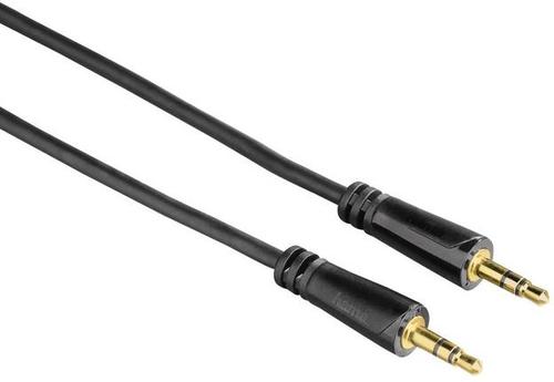 Cablu Audio Hama 122319, Jack 3.5 mm - Jack 3.5 mm, 3 m (Negru) imagine 2021