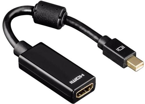 Adaptor Hama 54560, Mini DisplayPort - HDMI (Negru)