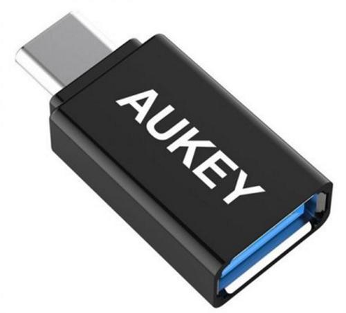 Adaptor Aukey USB 3.0 - USB-C (Negru)