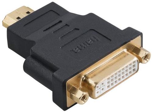 Adaptor Hama 34036, HDMI – DVI-D (Negru) imagine noua