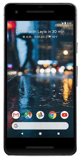 Telefon Mobil Google Pixel 2, Procesor Snapdragon 835, Octa-Core 2.45GHz / 1.9GHz, Amoled Capacitive touchscreen 5inch, 4GB RAM, 64GB Flash, 12.3MP, Wi-Fi, 4G, Android (Alb)
