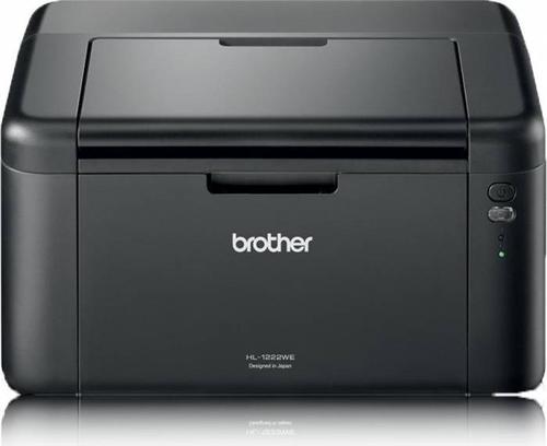Imprimanta Brother HL-1222WE, laser alb-negru, A4, 20 ppm,, Retea, Wireless imagine noua