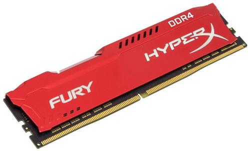 Memorie Kingston HyperX FURY Red DDR4, 1x8GB, 2400 MHz, CL 15