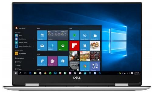 Laptop 2in1 Dell XPS 15 (Procesor Intel® Core™ i7-8705G (8M Cache, 4.10 GHz), Kaby Lake G, 15.6inchUHD IPS, Touch, 16GB, 512GB SSD, Radeon RX Vega M GL (RX Vega 870) @4GB HMB2, Win10 Pro, Argintiu)