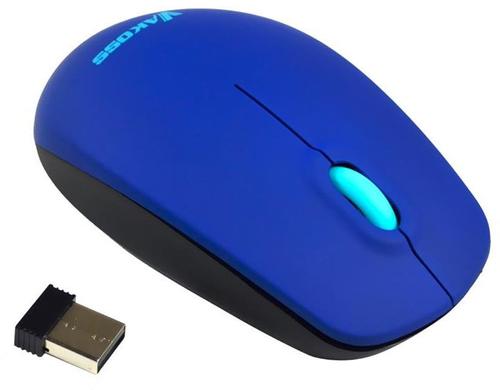 Mouse Wireless Optic VAKOSS TM-741UB, 1000 DPI, USB (Albastru) imagine noua