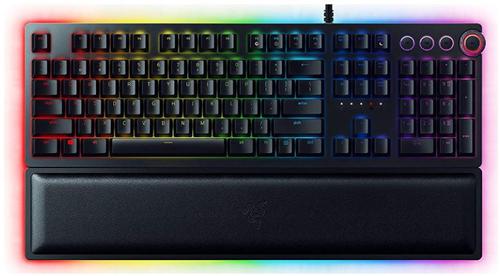 Tastatura Gaming Razer Huntsman Elite, USB, Iluminata, Mecanica, US Layout (Negru)