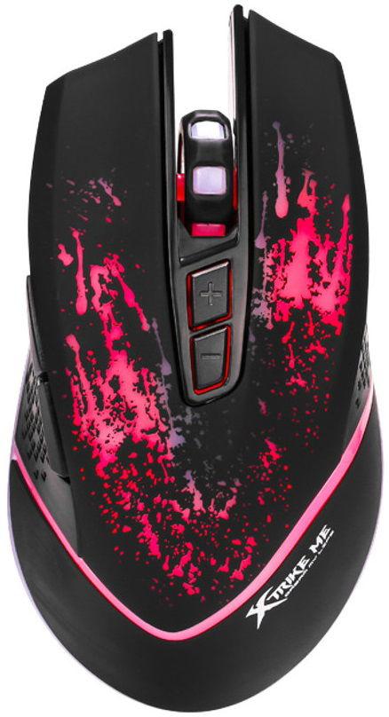 Mouse Gaming XTRIKE ME GM-502, Optic, USB, 3200 DPI (Negru)