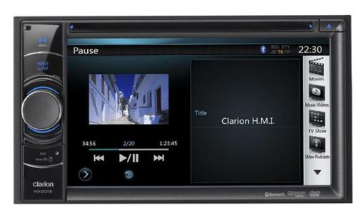 Player Auto Multimedia Clarion NX-501E, Touchscreen 6.2inch, Bluetooth, USB, Navigatie GPS