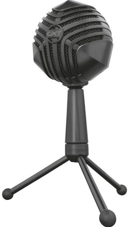 Microfon Streaming Trust GXT 248 Luno, USB (Negru) imagine 2021 evomag.ro