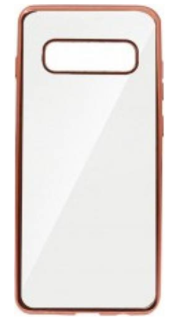 Protectie Spate Just Must Mirror JMMRG973RG pentru Samsung Galaxy S10 G973 Rose Gold (Transparent/Roz/Auriu)