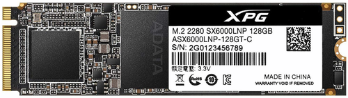 SSD ADATA XPG SX6000 Lite, 128GB, M.2 2280, PCI Express 3.0 (x4) imagine