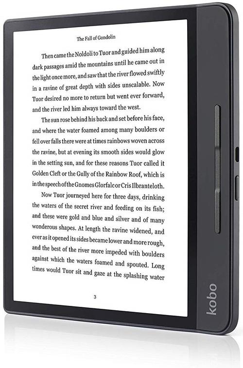 E-Book Reader Kobo Forma, Ecran Carta e-ink 8inch, 300ppi, 8GB, Waterproof, Wi-Fi (Negru) imagine 2021 evomag.ro