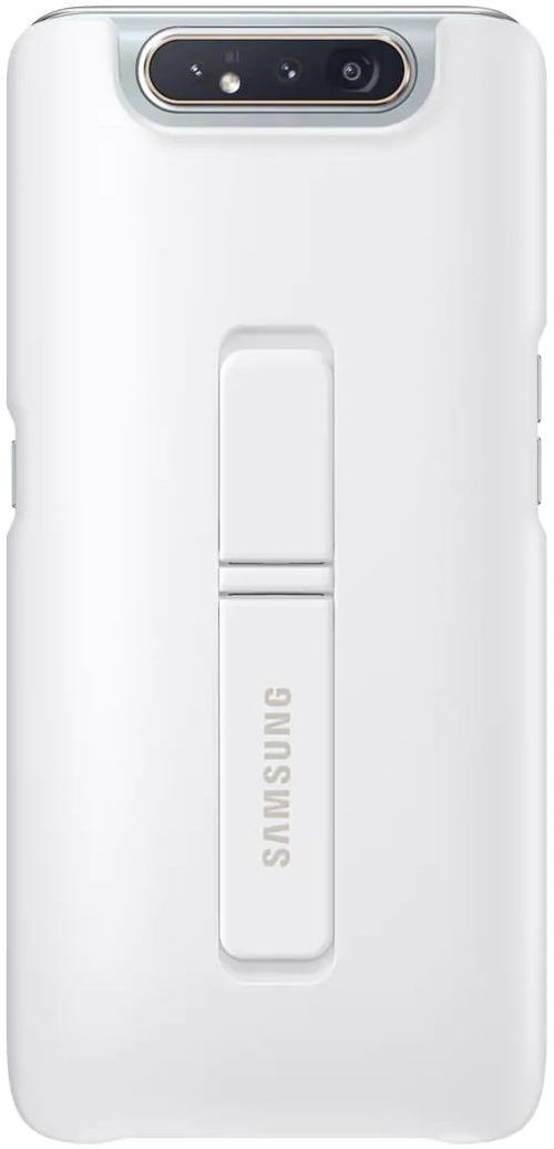 Protectie spate Samsung Protective Standing EF-PA805CWEGWW pentru Samsung Galaxy A80 (Alb)